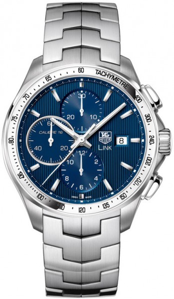 Tag Heuer Link Watches Mens Blue Self winding Automatic CAT2015-BA0952 Watch