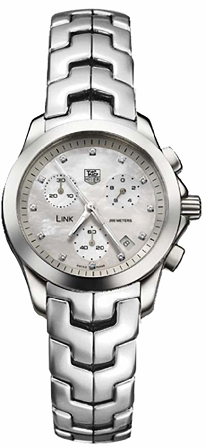 Tag Heuer Link Watches Ladies Pearl White Battery Operated Quartz CJF1312.BA0580 Watch