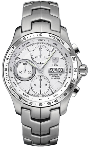 Tag Heuer Link Watches Mens Silver Self winding Automatic CJF211B.BA0594 Watch