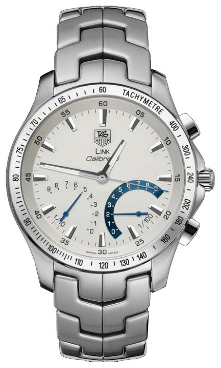 Tag Heuer Link Watches Mens Silver Hybrid Electro Mechanical CJF7111-BA0592 Watch
