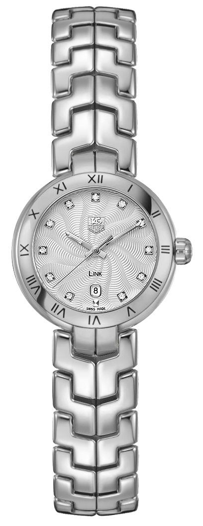 Tag Heuer Link Watches Ladies Silver Battery Operated Quartz WAT1411.BA0954 Watch