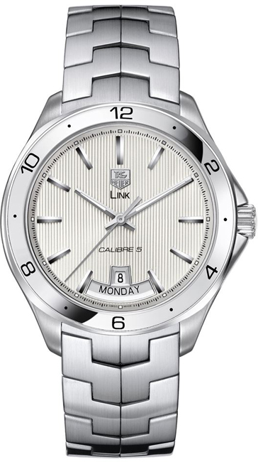 Tag Heuer Link Watches Mens Silver Self winding Automatic WAT2011.BA0951 Watch