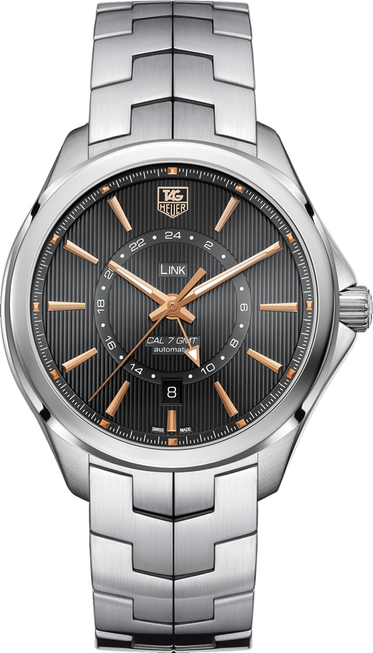 Tag Heuer Link Watches Ladies Grey Self winding Automatic WAT201C.BA0951 Watch