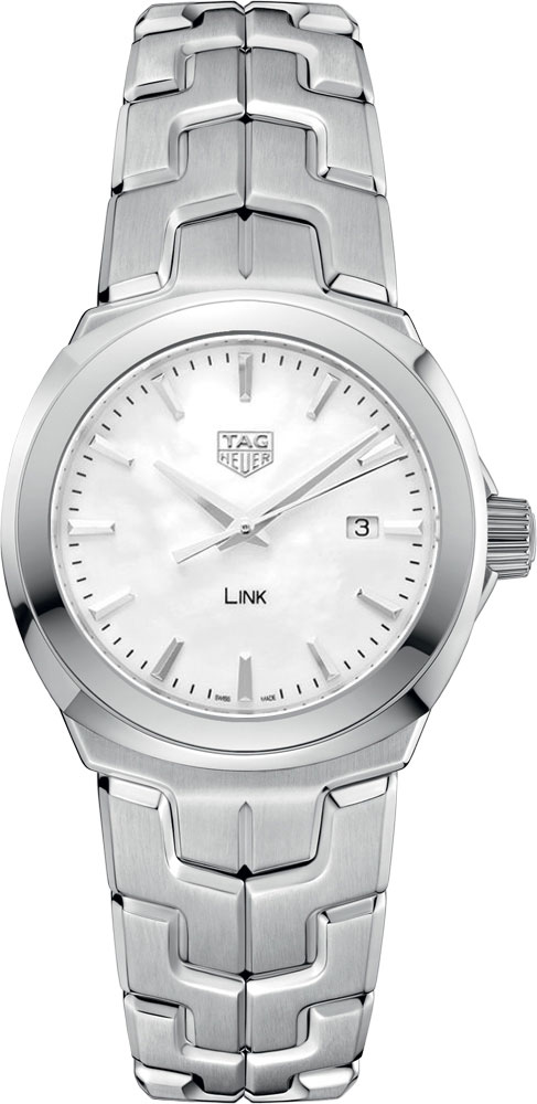 Tag Heuer Link Watches Ladies Mother of Pearl White Battery Operated Quartz WBC1310.BA0600 Watch