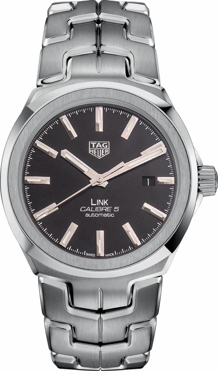 Tag Heuer Link Watches Mens Opalin Black Self winding Automatic WBC2110.BA0603 Watch