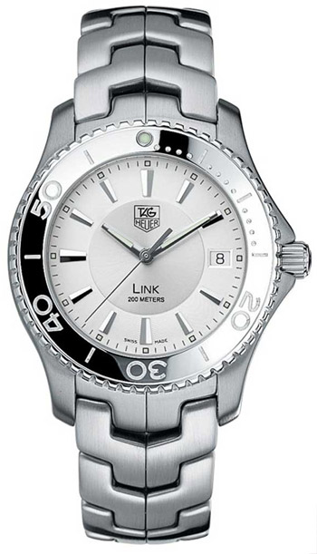 Tag Heuer Link Watches Mens Silver
Battery Operated Quartz WJ1111.BA0570 Watch