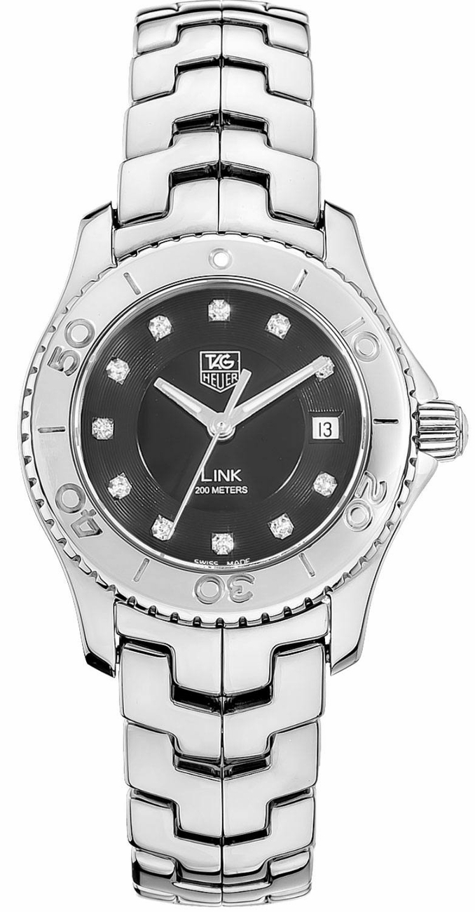 Tag Heuer Link Watches Ladies Black 
Battery Operated Quartz WJ1318.BA0572 Watch