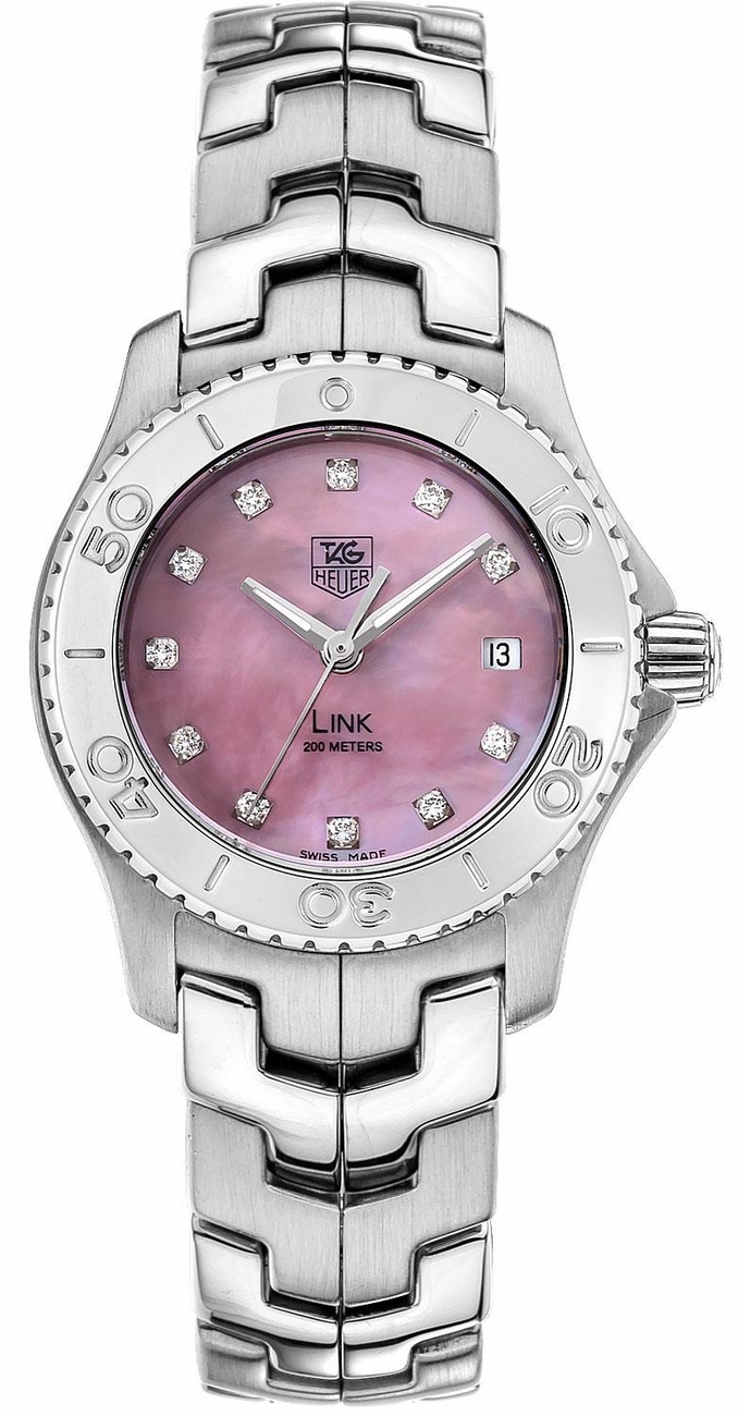 Tag Heuer Link Watches Ladies Pink
Battery Operated Quartz WJ131C.BA0573 Watch