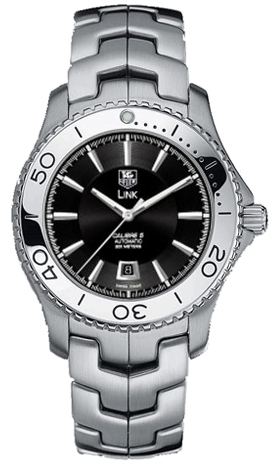 Tag Heuer Link Watches Mens Black Self winding Automatic WJ201A.BA0591 Watch