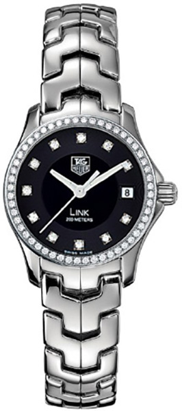 Tag Heuer Link Watches Ladies Black Battery Operated Quartz WJF131A-BA0572 Watch
