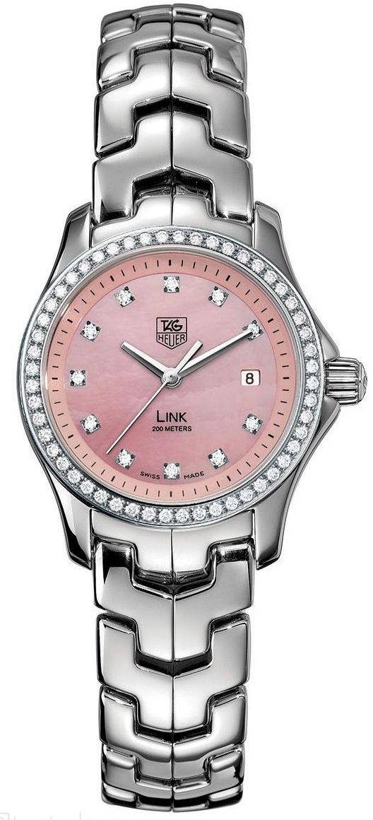 Tag Heuer Link Watches Ladies Pink Battery Operated Quartz WJF131E.BA0572 Watch
