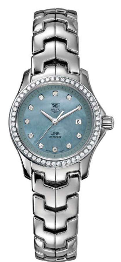 Tag Heuer Link Watches Ladies Blue Battery Operated Quartz WJF131F-BA0572 Watch
