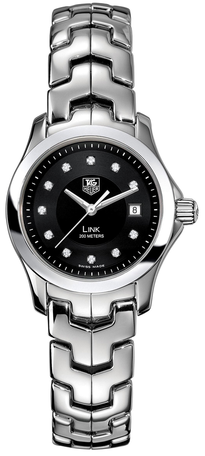 Tag Heuer Link Watches Ladies Black Battery Operated Quartz WJF131H-BA0572 Watch