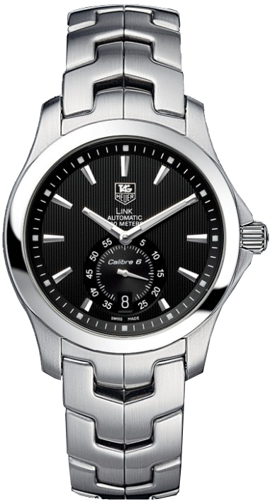 Tag Heuer Link Watches Mens Black Self winding Automatic WJF211A.BA0570 Watch