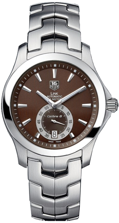 Tag Heuer Link Watches Mens Brown Self winding Automatic WJF211C.BA0570 Watch
