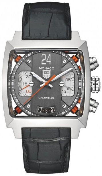 Tag Heuer Monaco Watches Mens Grey Self winding Automatic CAL5112.FC6298 Watch