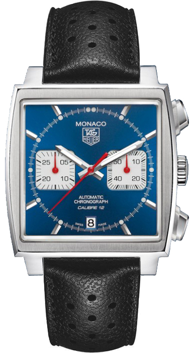 Tag Heuer Monaco Watches Mens Blue Self winding Automatic CAW2111.FC6356 Watch