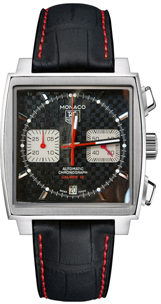 Tag Heuer Monaco Watches Mens Black Self winding Automatic CAW2119-FC6289 Watch