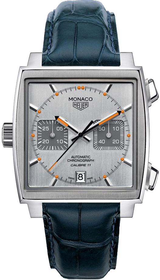 Tag Heuer Monaco Watches Mens Silver Self winding Automatic CAW211C-FC6183 Watch