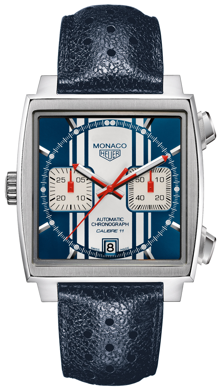 Tag Heuer Monaco Watches Mens Blue Self winding Automatic CAW211D-FC6300 Watch