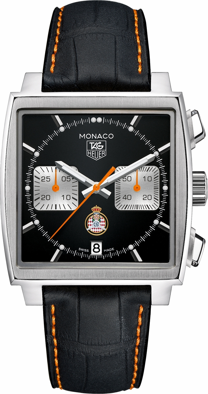 Tag Heuer Monaco Watches Mens Black Self winding Automatic CAW211K-FC6311 Watch