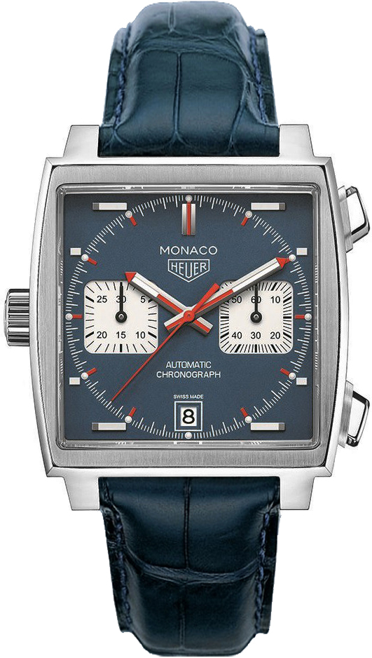 Tag Heuer Monaco Watches Mens Blue Self winding Automatic CAW211P-FC6183 Watch