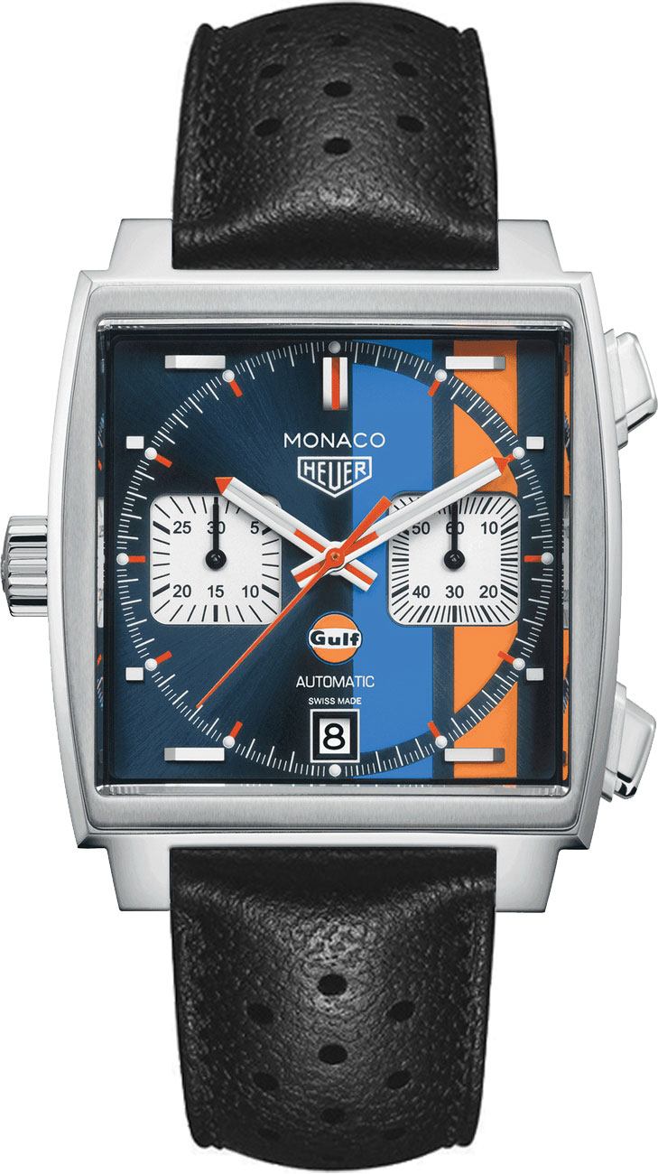 Tag Heuer Monaco Watches Mens Blue Self winding Automatic CAW211R-FC6356 Watch