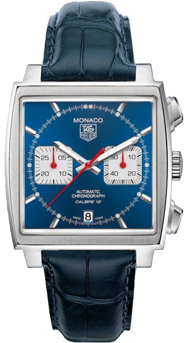 Tag Heuer Monaco Watches Mens Blue Self winding Automatic CAW2111-FC6183-SD Watch