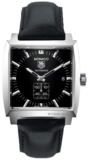 Tag Heuer Monaco Watches Mens Black Self winding Automatic WW2110-FC6171 Watch