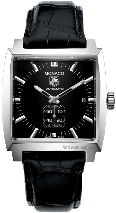 Tag Heuer Monaco Watches Mens Black Self winding Automatic WW2110.FC6177 Watch