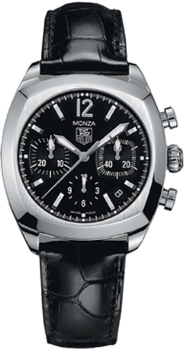 Tag Heuer Monza Watches Black Self winding Automatic CR2113-FC6164 Watch