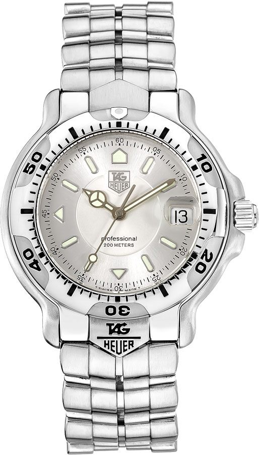 Tag Heuer 6000 Watches Mens Silver Battery Operated Quartz WH1113-BA0675 Watch