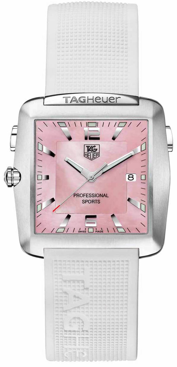 Tag Heuer Golf / Sport Watches  Pink Battery Operated Quartz WAE1114-FT6008 Watch