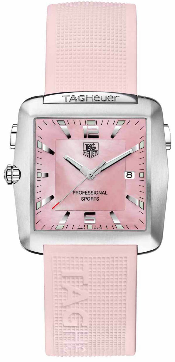 Tag Heuer Golf / Sport Watches Ladies Pink Battery Operated Quartz WAE1114.FT6011 Watch