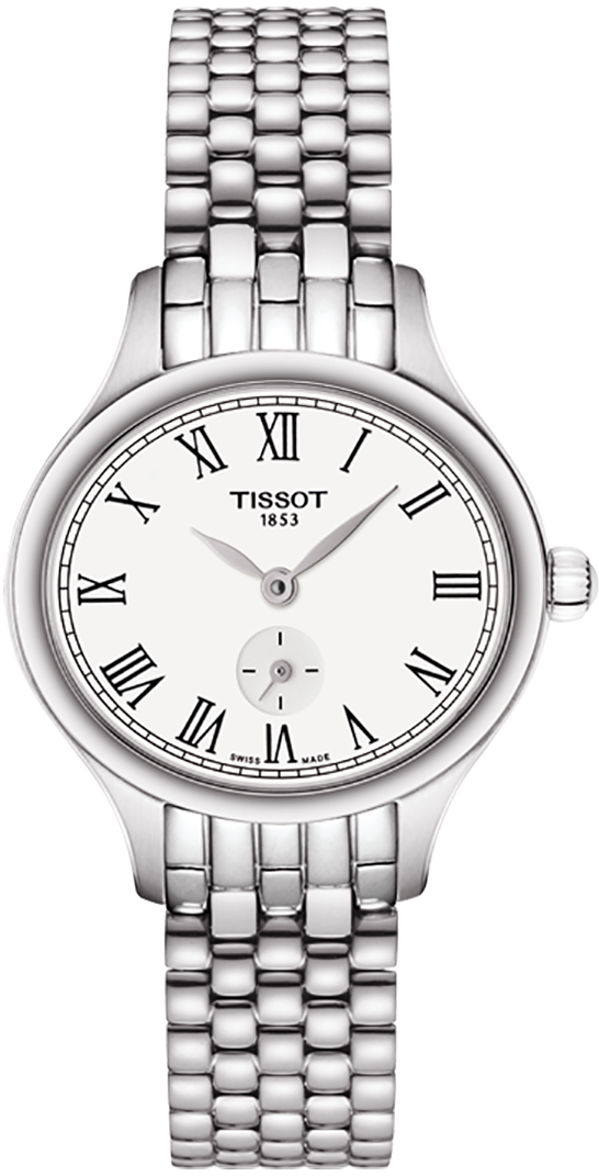 Tissot T-Lady Watches Ladies White Battery Operated Quartz T1031101103300 Watch
