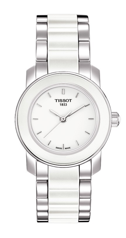 Tissot T-Lady Watches Ladies White Battery Operated Quartz T0642102201100 Watch