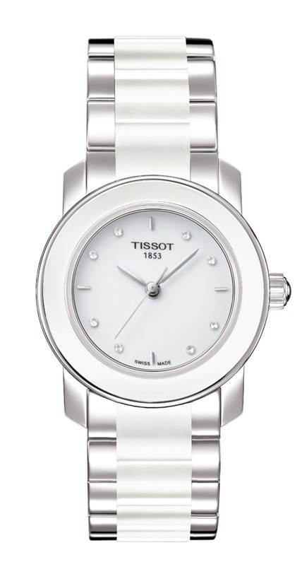 Tissot T-Lady Watches Ladies White Battery Operated Quartz T0642102201600 Watch