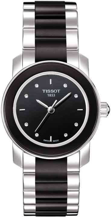 Tissot T-Lady Watches Ladies Black Battery Operated Quartz T0642102205600 Watch