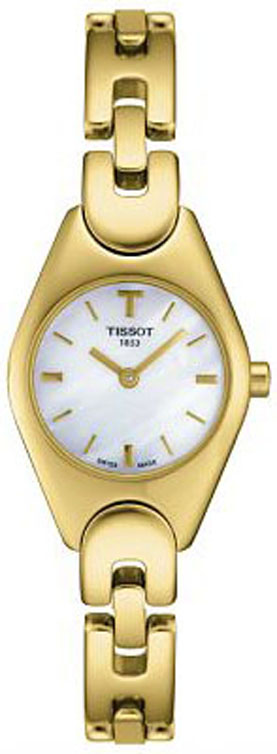 Tissot T-Lady Watches Ladies Mother of Pearl White Battery Operated Quartz T05525581 Watch
