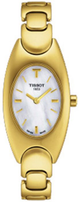 Tissot T-Lady Watches Ladies Mother of Pearl White Battery Operated Quartz T05534581 Watch