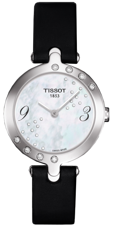 Tissot T-Lady Watches Ladies Pearl White Battery Operated Quartz T0032096711200 Watch