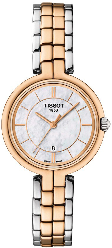 Tissot T-Lady Watches Ladies Mother of Pearl White Battery Operated Quartz T0942102211100 Watch
