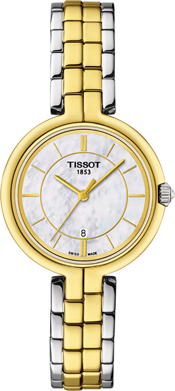 Tissot T-Lady Watches Ladies Mother of Pearl White Battery Operated Quartz T0942102211101 Watch