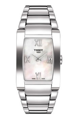 Tissot T-Lady Watches Ladies Mother of Pearl White Battery Operated Quartz T0073091111300 Watch