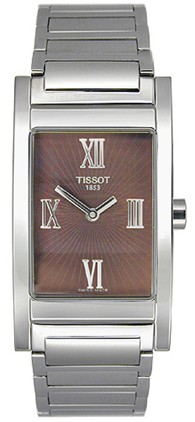 Tissot T-Lady Watches Ladies Brown Battery Operated Quartz T0163091129300 Watch