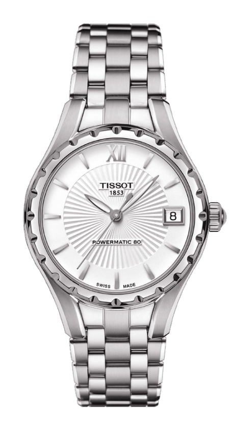 Tissot T-Lady Watches Ladies Silver Self winding Automatic T0722071103800 Watch