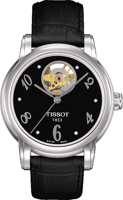 Tissot T-Lady Watches Ladies Black Self winding Automatic T0502071605700 Watch