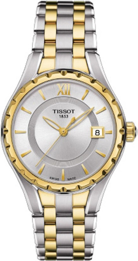 Tissot T-Lady Watches Ladies Silver Battery Operated Quartz T0722102203800 Watch