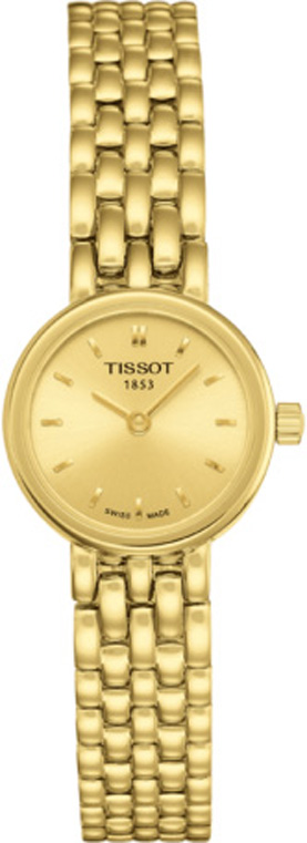 Tissot T-Lady Watches Ladies Champagne Battery Operated Quartz T0580093302100 Watch