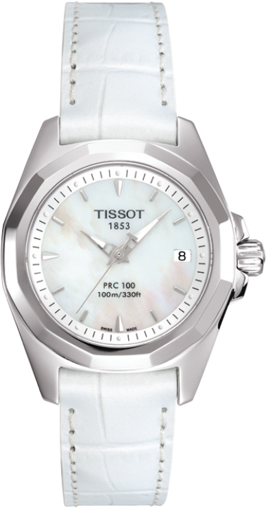 Tissot T-Lady Watches Ladies Pearl White Battery Operated Quartz T0080101611100 Watch
